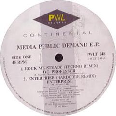 DJ Professor - Public Demand EP - Media