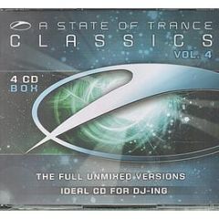A State Of Trance Presents - Trance Classics (Volume 4) - Cloud 9 Music