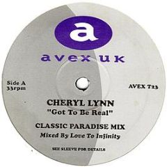 Cheryl Lynn - Got To Be Real (1996 Remixes) - Avex