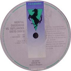 Mental Overdrive Vs Outlander - Disto Disco - R&S