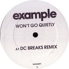 Example - Won't Go Quietly (D&B Remixes) - Data