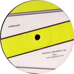 Voltmusik Presents - Various Identities EP - Voltmusik