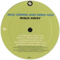 Mac Zimms & Nima Nas - Walk Away - Spinnin