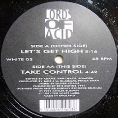 Lords Of Acid - Let's Get High - The White Label