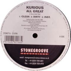 Kurious - All Great - Stonegroove