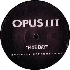 Opus Iii - Fine Day - White