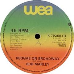 Bob Marley  - Reggae On Broadway - WEA