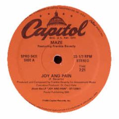 Maze Feat. Frankie Beverly - Joy And Pain - Capitol