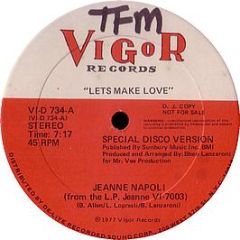 Jeanne Napoli - Forget That Girl And Let's Make Love - Vigor Records