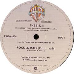 The B-52's - Rock Lobster / Planet Claire - Warner Bros