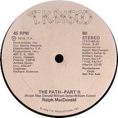 Ralph Macdonald - The Path - Tk Disco