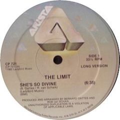 The Limit - She's So Divine - Arista
