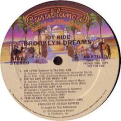 Brooklyn Dreams - Joy Ride - Casablanca