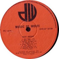 De Wolfe - Hot Night - Music De Wolfe