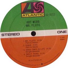 Art Webb - Mr Flute - Atlantic
