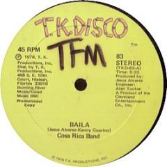 Costa Rica Band - Baila - Tk Disco