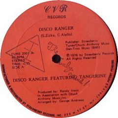 Disco Ranger - Disgo Ranger - Cvr Records