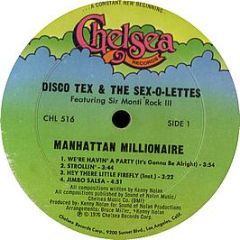 Disco Tex & The Sex-O-Lettes - Manhattan Millionaire - Chelsea Records