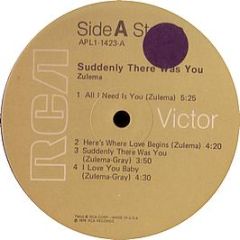 Zulema - Suddenly There Was You - RCA