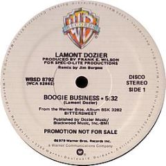 Lamont Dozier - Boogie Business - Warner Bros