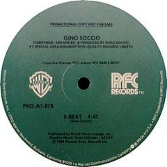 Gino Soccio - S Beat - Warner Bros