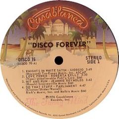 Various Artists - Disco Forever - Casablanca
