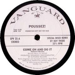 Poussez - Come On And Do It - Vanguard