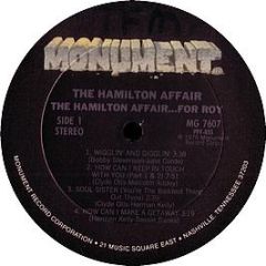 Hamilton Affair - The Hamilton Affair... For Roy - Monument