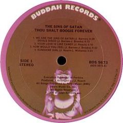 Sins Of Satan - Thou Shalt Boogie Forever - Buddah
