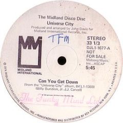 Universe City - Can You Get Down - Midland International