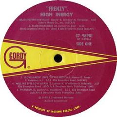 High Inergy - Frenzy - Gordy