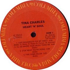 Tina Charles - Heart 'N' Soul - Columbia