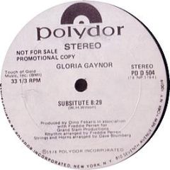 Gloria Gaynor - Subsitute - Polydor