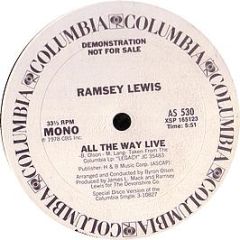 Ramsey Lewis - All The Way Live - Columbia