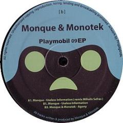 Monque & Monotek - Playmobil 9 EP - Playmobil