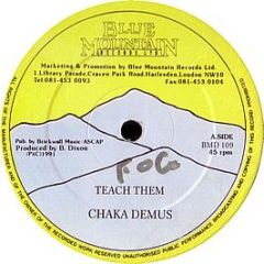 Chaka Demus - Teach Them - Blue Mountain