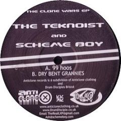 The Teknoist & Scheme Boy - The Clone Wars EP - Anticlone Records