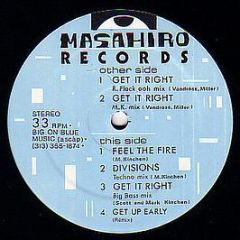 Mk Feat. Area 10 - Get It Right / Feel The Fire - Masahiro