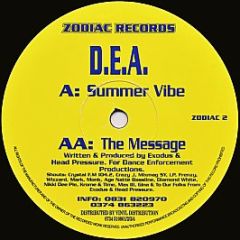 DEA - Summer Vibe - Zodiac Records
