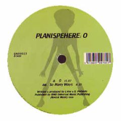Planisphere - O/So Many Ways - Green Martian