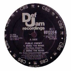 Public Enemy - Bring The Noise - Def Jam