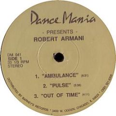 Robert Armani - Ambulance / Invasion - ACV