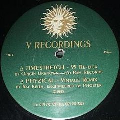 Roni Size - Timestretch (Origin Unknown) - V Recordings