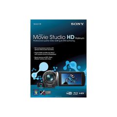 Sony Vegas Movie Studio Hd 10 Platinum - High Definition Movie Making Software - Sony