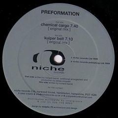 Preformation - Chemical Cargo - Niche