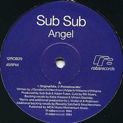 Sub Sub - Angel - Robs Records