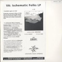 Various Artists - Ischematic Folks - Schematic