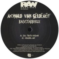 Ronald Van Gelderen - Backstabberzz - Raw Sessions