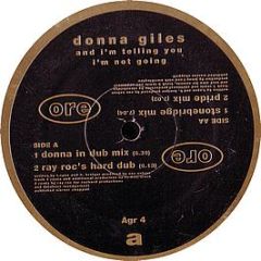 Donna Giles - I'm Telling You I'm Not Going - ORE
