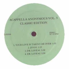 Acappella Anonymous - Volume 5 - DJ Essentials